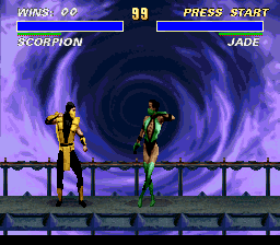 Ultimate Mortal Kombat 3 (Europe) In game screenshot